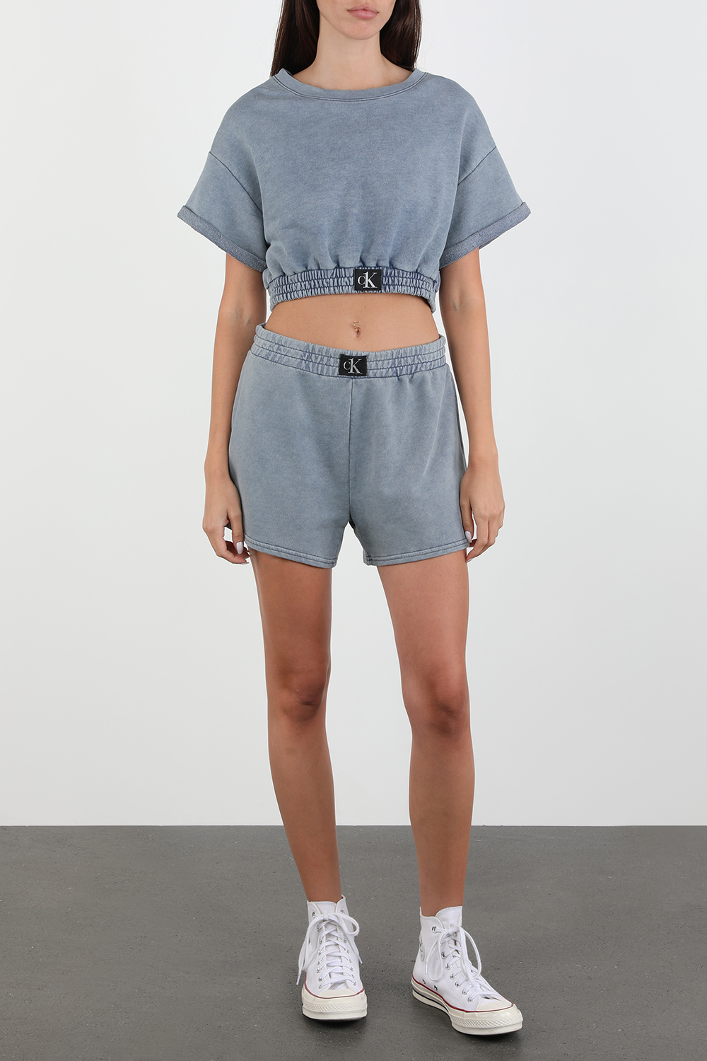 Beach Shorts T-Shirt in Indigo